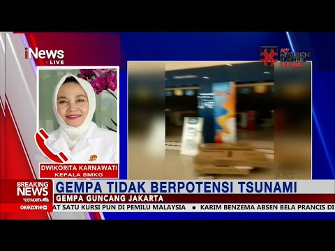 Pusat Gempa di Daratan Sukabumi dan Tidak Berpotensi Tsunami #BreakingNews 21/11