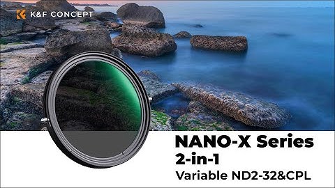 ND2-ND32 (1-5 Stop) Variable ND Filter and CPL Circular Polarizing Filter 2 in 1