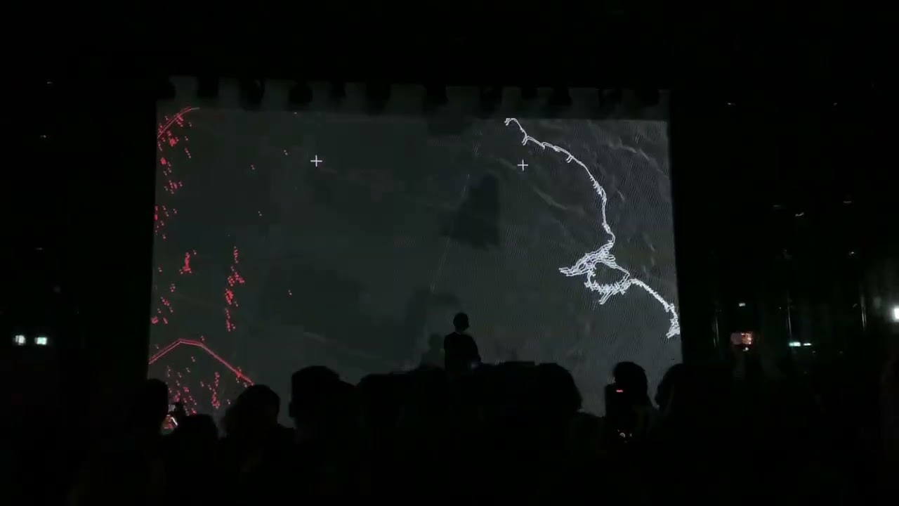 Ryoji Ikeda: ULTRATRONICS - LIVE :: 2024 Budapest, Hungary :: Magyar Zene Háza