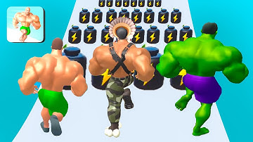 Muscle Rush 💥🏅💥 All Levels Gameplay Android,iso Mobile Games