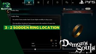 Demon's Souls Remake Sodden Ring location  -  3 - 2 Pure Black WT