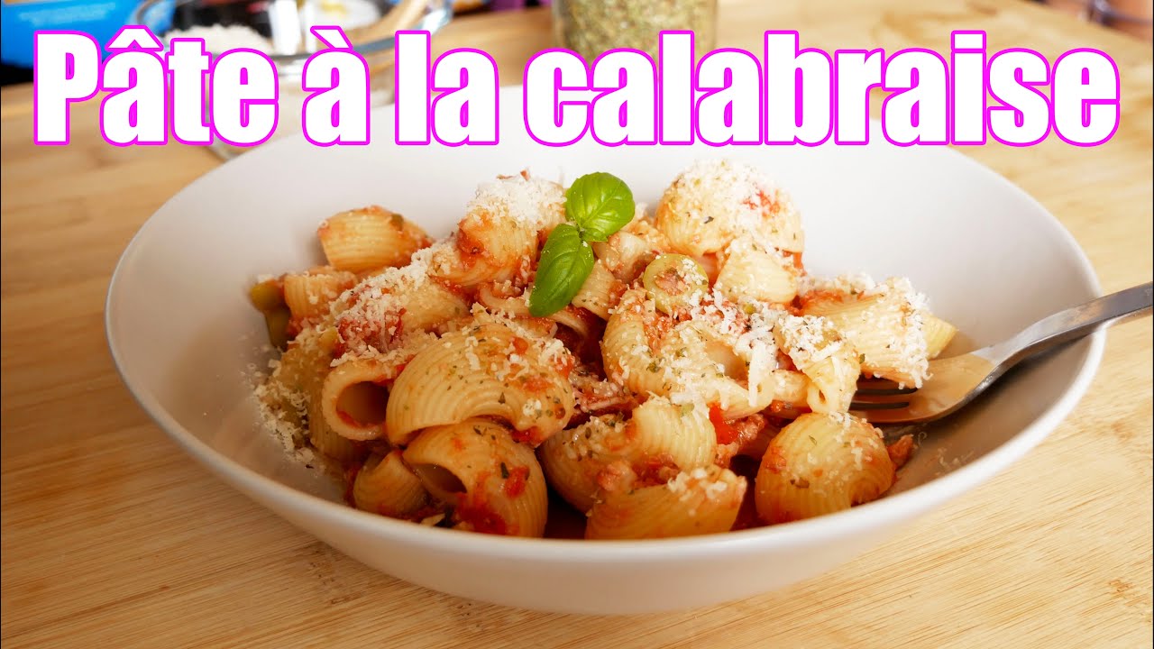 Pâte au thon (pâte à la calabraise) 🍝