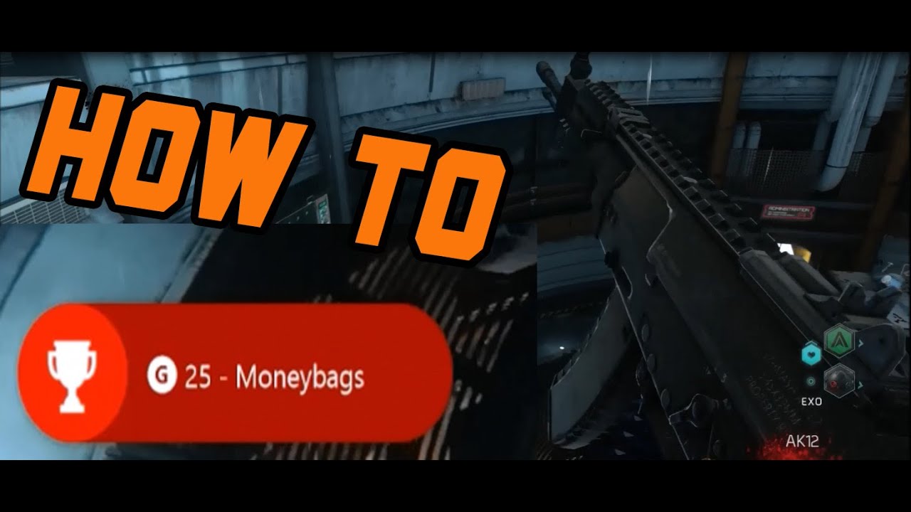 Exo Zombies Money bags achievement guide! YouTube