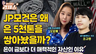 [홍사훈의 경제쇼 플러스] JP모건과 미국거대자본은 왜 은을 사들이고있을까? | KBS 230610 방송