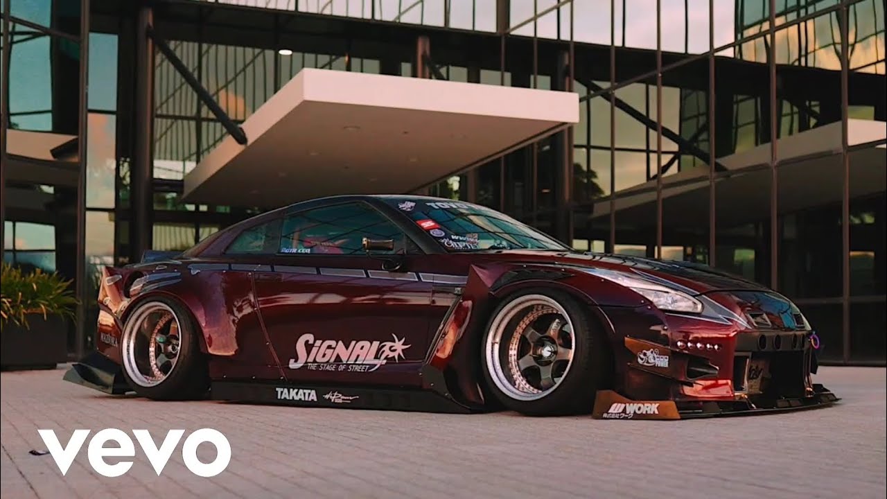 GANDAGANA FUNK - Georgian Folk (Rushex)(2024)(Slowed Reverb) Rocket Bunny Nissan GT-R R35 Video