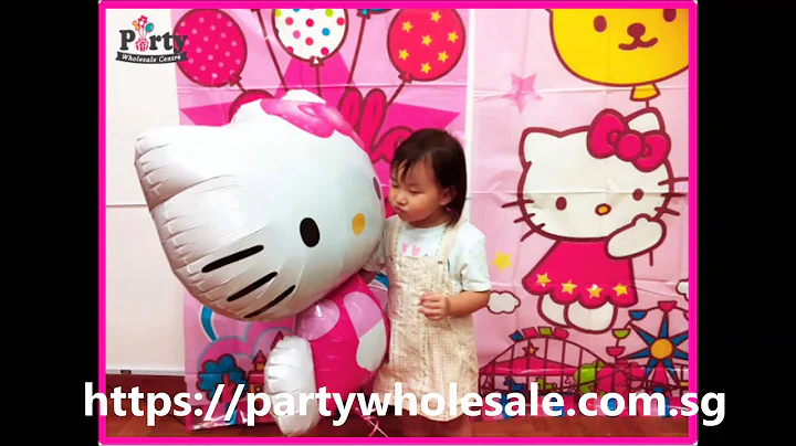 Party Wholesale Singapore - Hello Kitty Balloons and Party Supplies