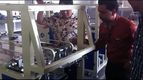 High Speed Loop Pin Stretch Machine Testing for India Customer