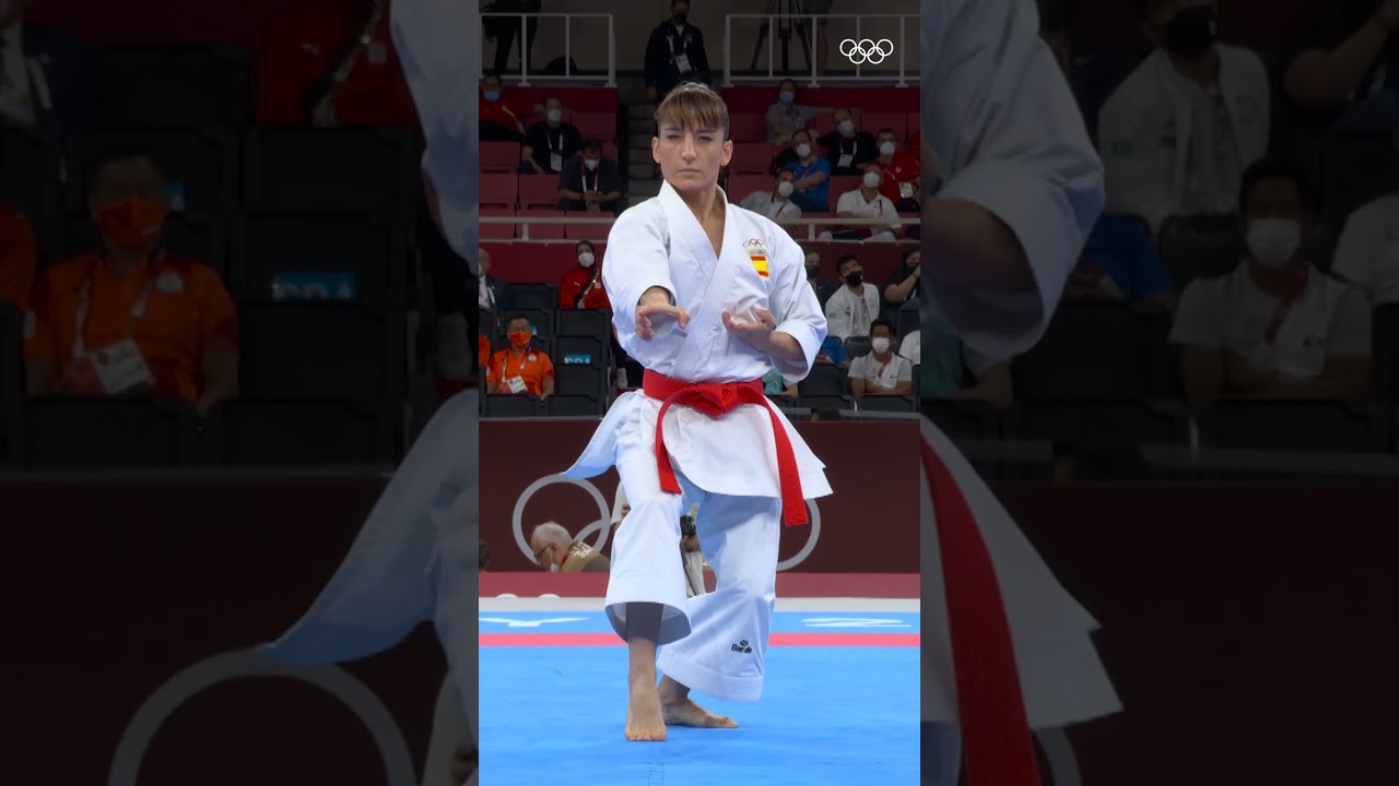 The Karate Kata sensation of Tokyo 2020, Sandra Sanchez Jaime. 👑