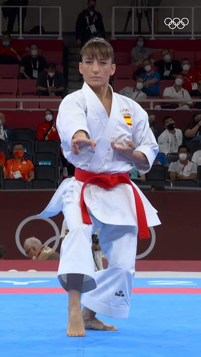 The Karate Kata sensation of Tokyo 2020, Sandra Sanchez Jaime. 👑