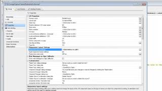 Alpha Five V12 Layout Rules Advanced Settings