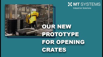 Our new prototype for opening crates!