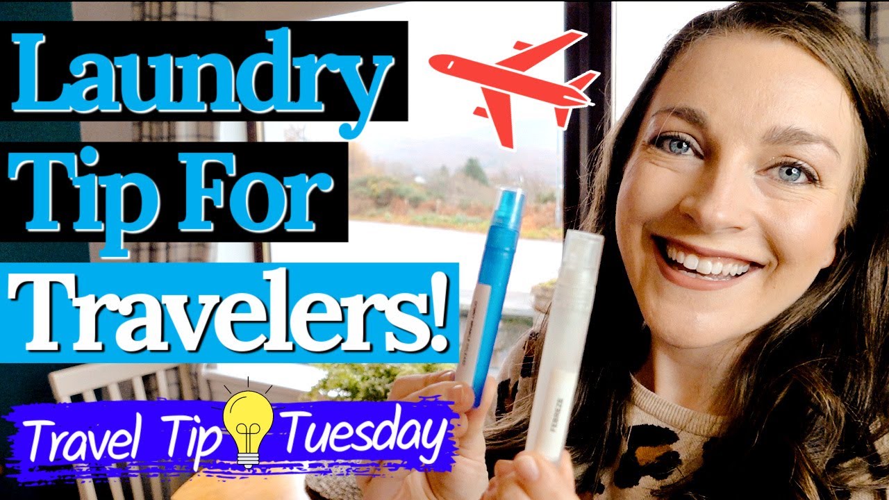 [Travel Tip Tuesday]  Travel Laundry Care  -  How To Bring Downy Wrinkle Release & Febreze On Trips!
