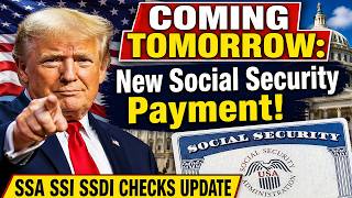 BREAKING: New Social Security Payments Arrive Tomorrow – SSA, SSI, SSDI Checks Update!