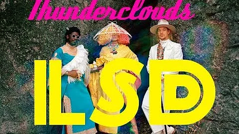 LSD -Thunderclouds (Lyric Video)