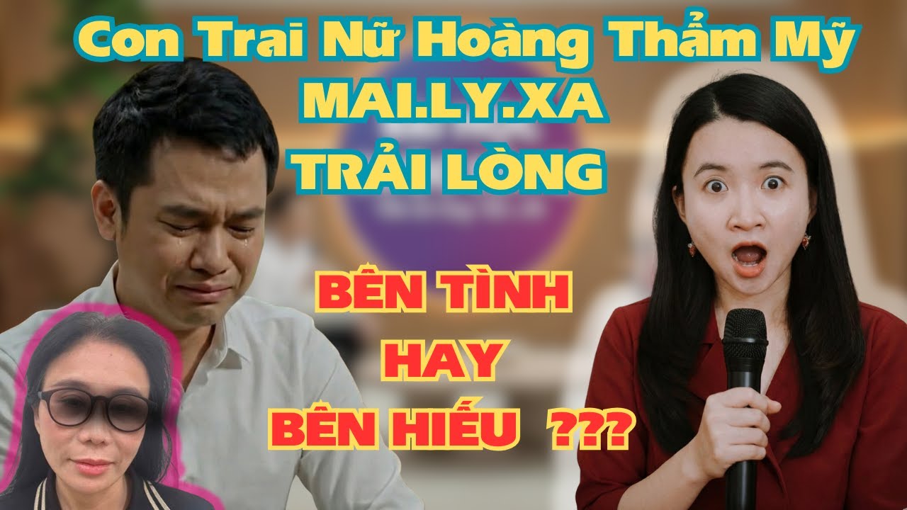 Con Trai Nữ Hoàng Thẩm Mỹ Mai.ly.Sa: 'Mẹ Ép Tôi Đứng Tên Gánh Tội Buôn Lậu!'