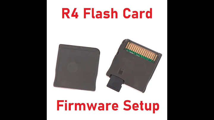 How To Setup Generic Nintendo DS R4 Flash Card With No Label