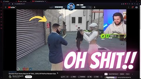Swizz Reacts to Tommy T (Zerka) Getting Shot Down By Carmella Over This... | NoPixel RP | GTA | CG