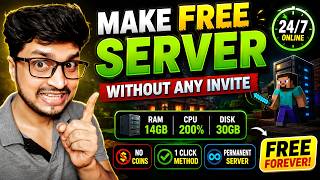Is THIS The New Best Free 24/7 Minecraft Server Host | Make 24/7 Free Minecraft Server✅