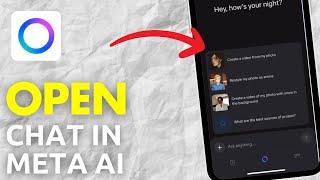 How to Open Chat in Meta AI App iPhone (EASY!)