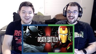 BATMAN VS IRON MAN | DEATH BATTLE REACTION!