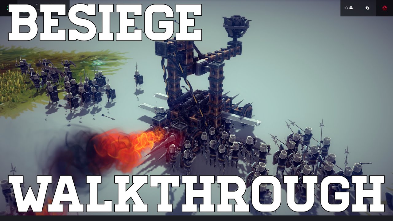 Besiege Full  Fast Walkthrough all zones 1 - 15
