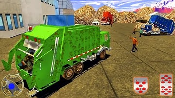 Garbage Truck Simulator 2018 - City Cleaner Service | Android Gameplay