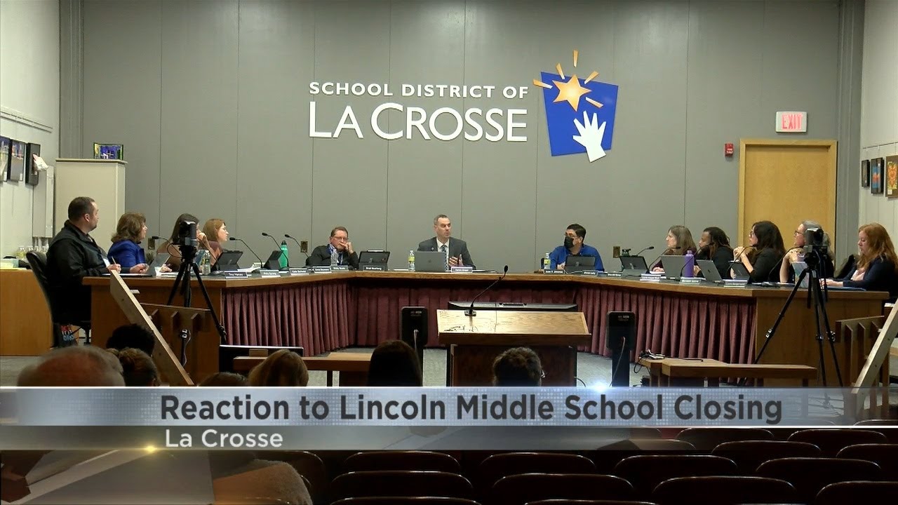 La Crosse residents react to closing of Lincoln Middle School YouTube