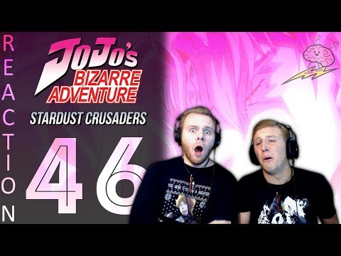 SOS Bros React - JoJo's Bizarre Adventure Part 3 Episode 46 - ZA WARUDO!!