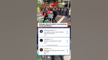 diduga oknum polisi menendang masa pendemo‼️#shorts #viral #fyp