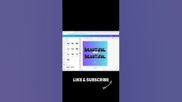 Create custom video text in Canva with Me ! #canvatips #texteffects #videoeffects #canvapro #create