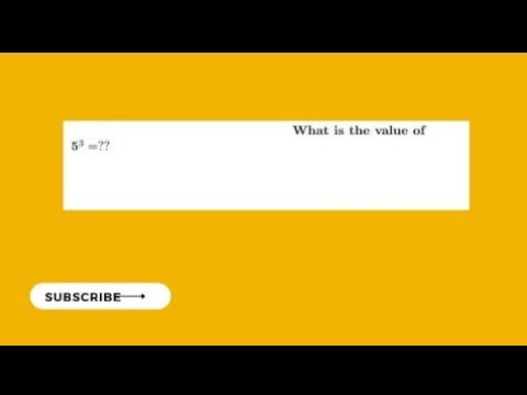 Base and Power problem in mathematics #power #exponents - YouTube