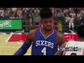 2K15 NBA Philadelphia 76ers Vs Atlanta Hawks 