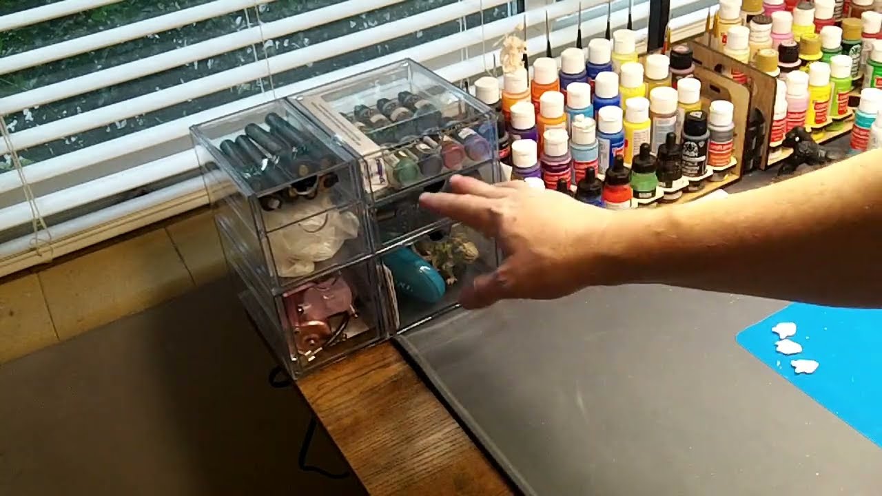 Review: Prsildan transparent Acrylic organization drawer system (Crafting or makeup storage) $26