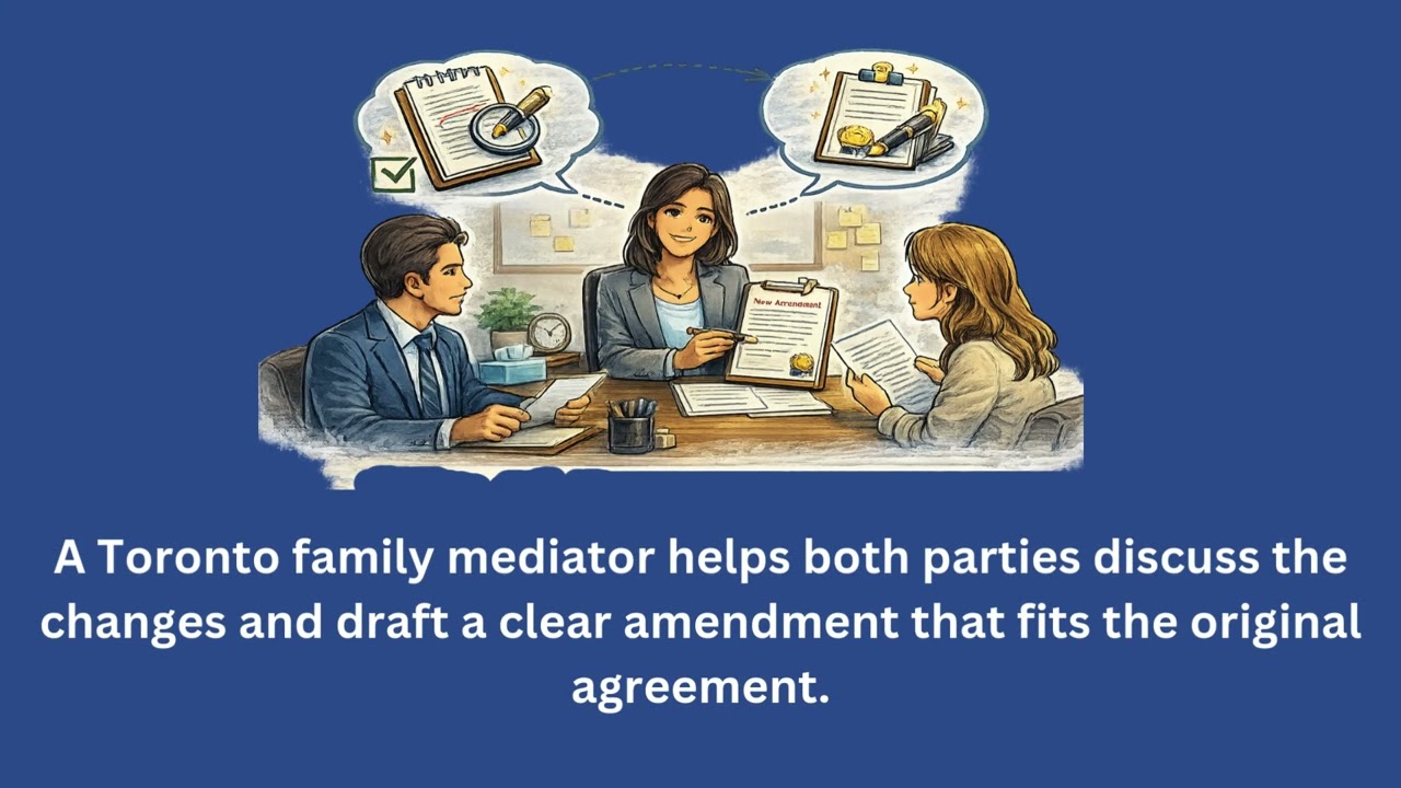 ⁣Amending a Mediated Agreement without Restarting