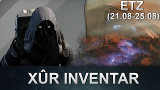 Destiny 2: Xur Standort & Inventar (21.08.2020) (Deutsch/German)