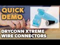 Quick Demo: King Innovation DryConn Xtreme Waterproof Connector (20260)