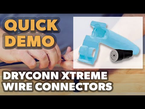 How To Use Dryconn Waterproof Connectors