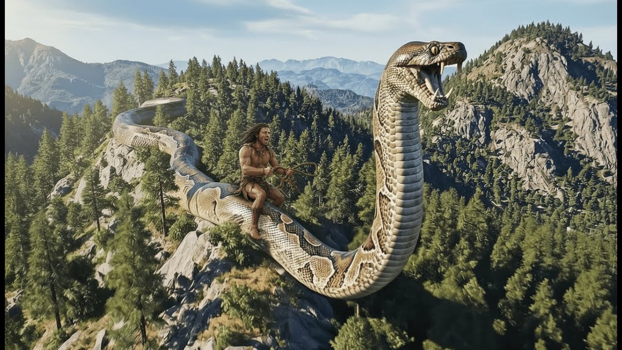 prehistoric humans vs titanoboa ultimate survival challenge