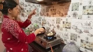 Kachuri Making Breakfast Tanu Das.