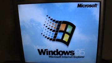 AMD 386DX-40 booting Windows 95