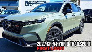 2027 Honda CR-V Hybrid TrailSport Review | AWD, MPG, Features
