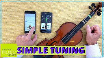 Simple Way to Tune a Violin Using the 