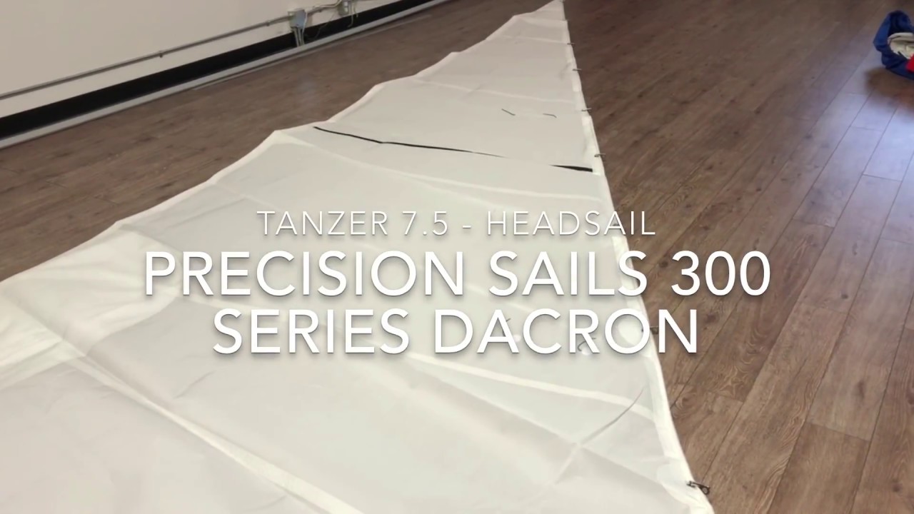 TANZER 7.5 - 80% Jib - Precision Sails 300 Series Dacron