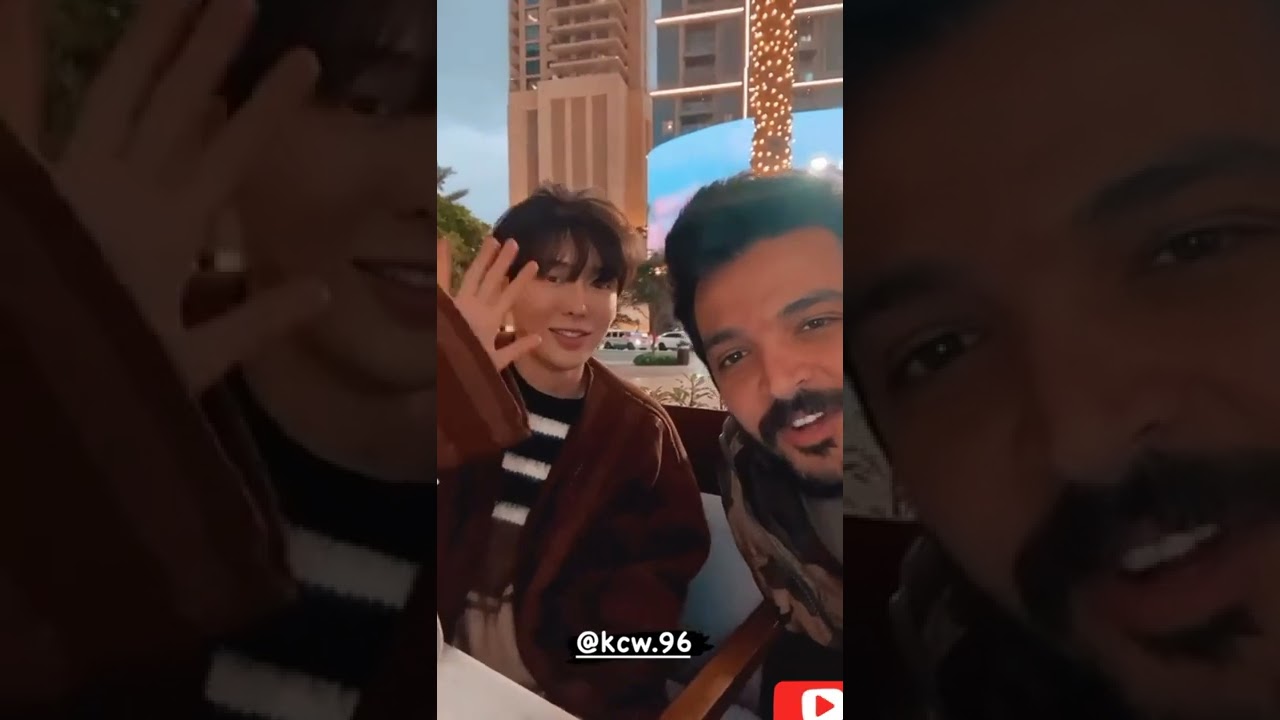 غيث مروان وزياد ابو شعر مع كيم الكوري بعلموه عربي 😂لوك جديد كريم ذيب،