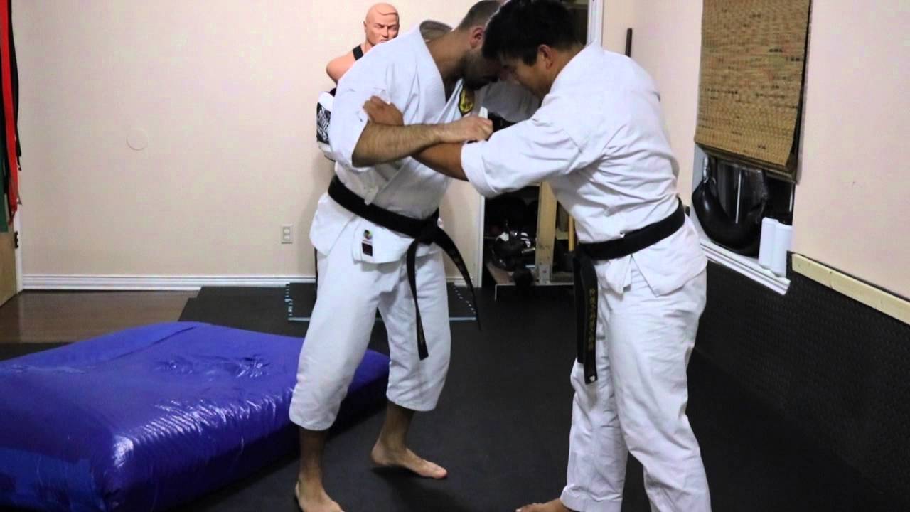 Karate Q&A 4 Takedowns for Kyokushin & Pinan Godan Applications YouTube