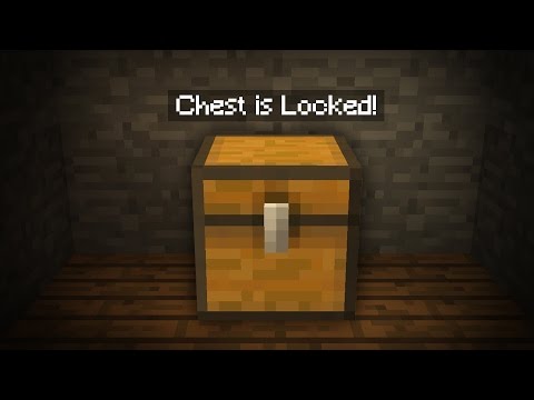 Easy: How to Lock your Chests in Minecraft