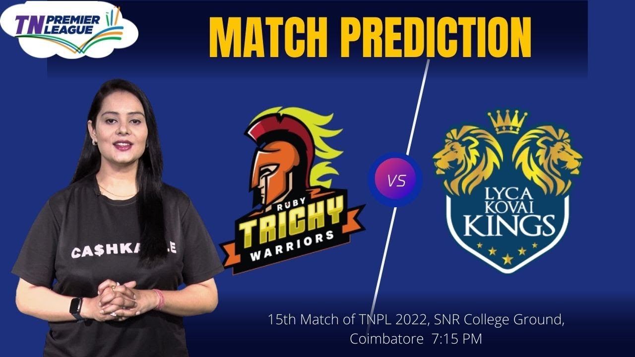 Ruby Trichy Warriors vs Lyca Kovai Kings, 15th Match of TNPL 2022 | Pitch Report