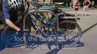 Safe Cycle Locking - Sheffield Stand