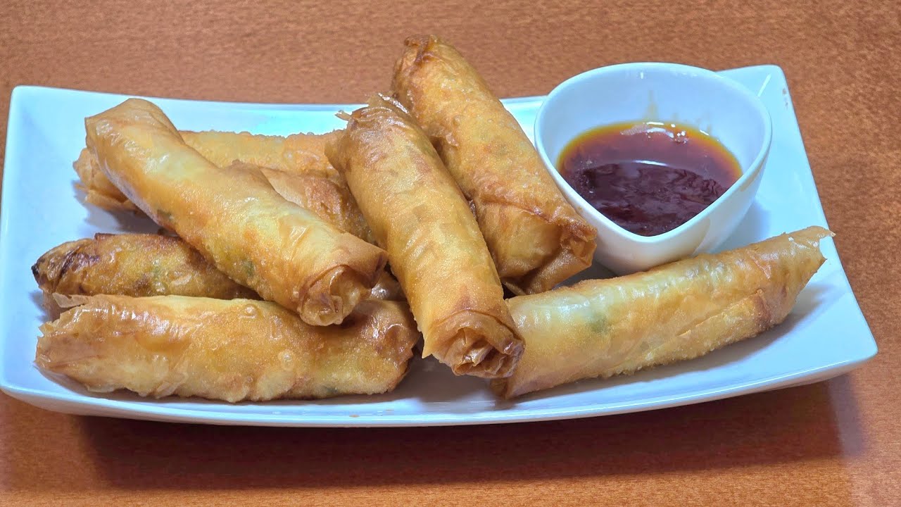 Vegan spring rolls ‼️👌
