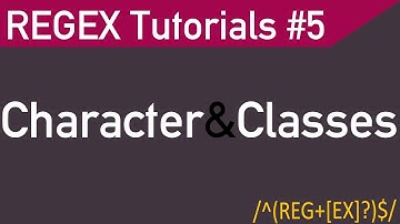 [PHP] #05 Regular Expression tutorial [REGEX] - Character & Classes